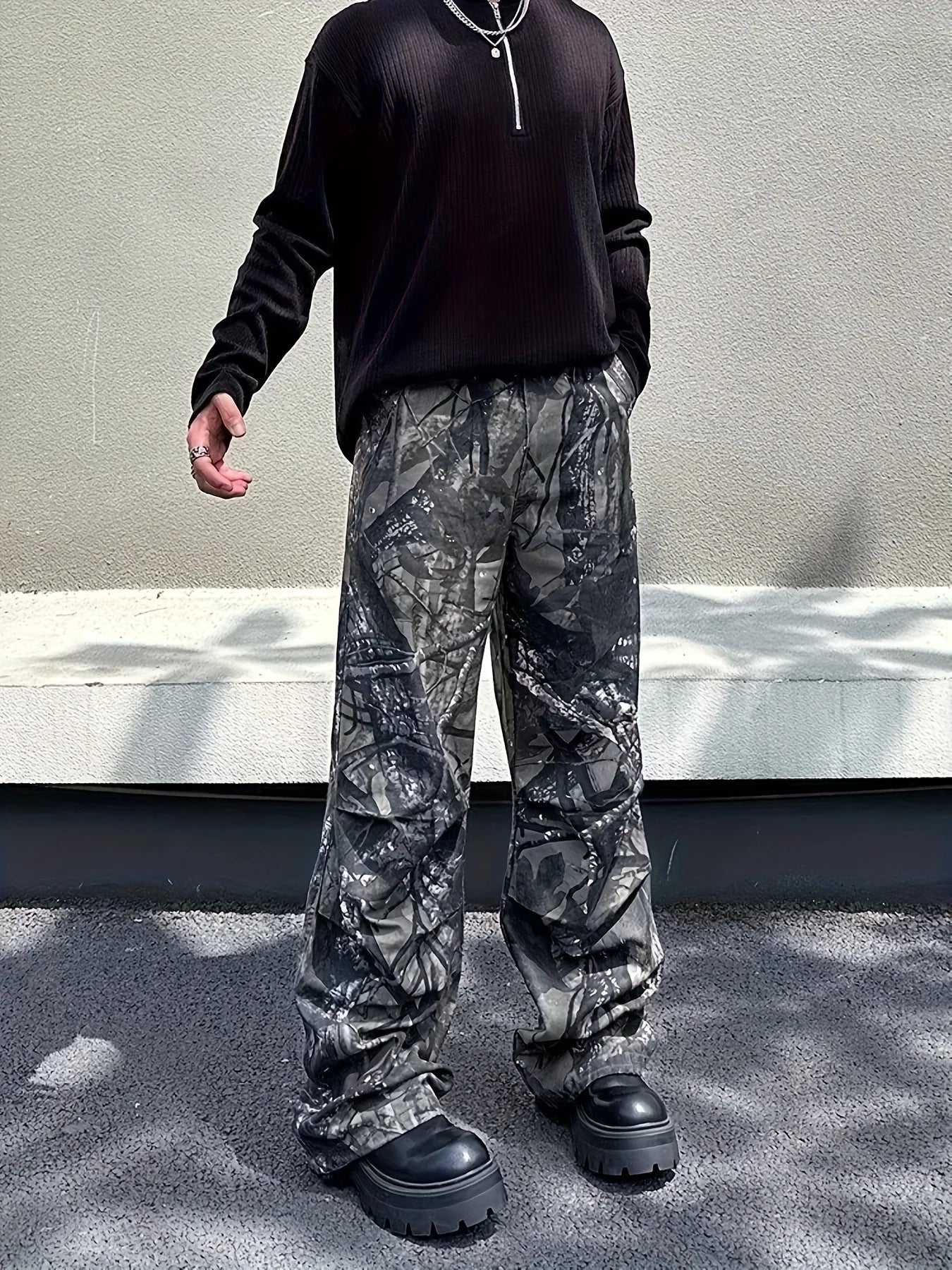 Camouflage Loose Pants